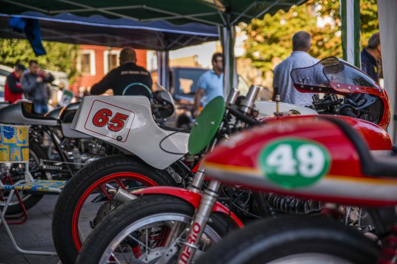 Las motos clásicas toman Colombres