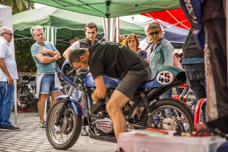 Las motos clásicas toman Colombres
