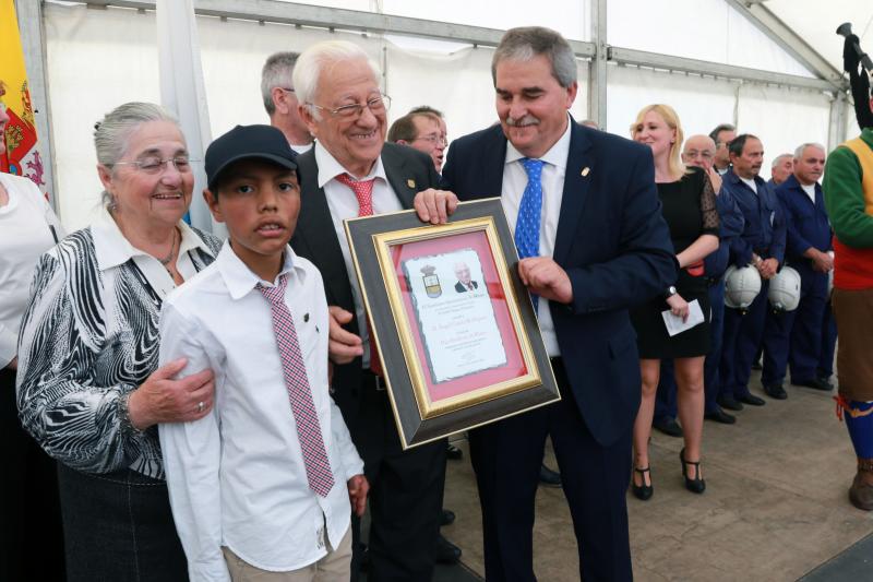 Homenaje al Padre Ángel en La Rebollada