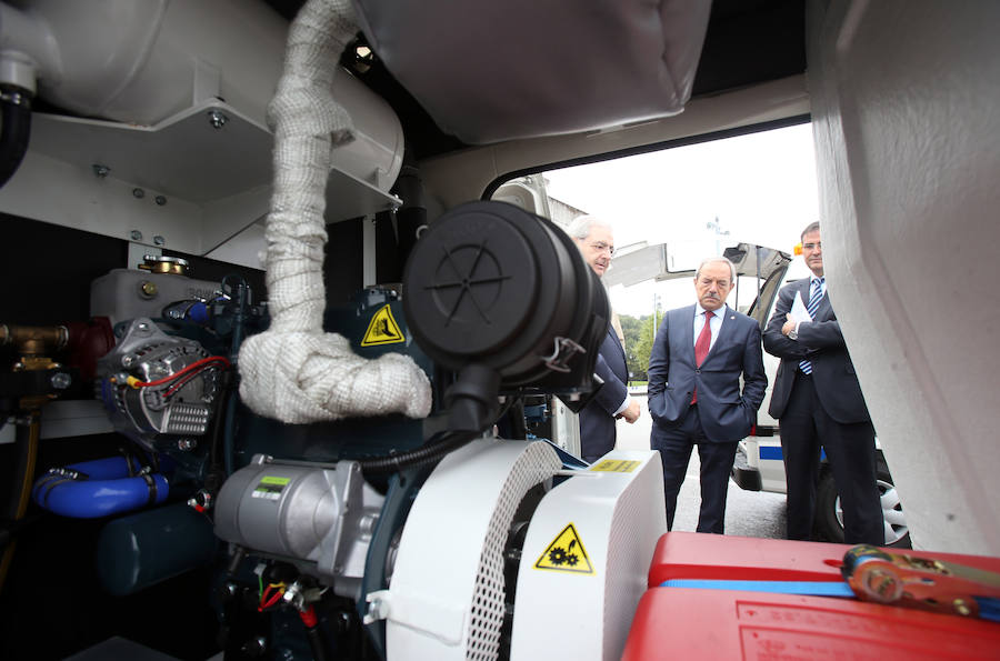 Nueva maquinaria de limipieza de Oviedo