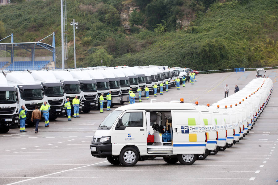 Nueva maquinaria de limipieza de Oviedo