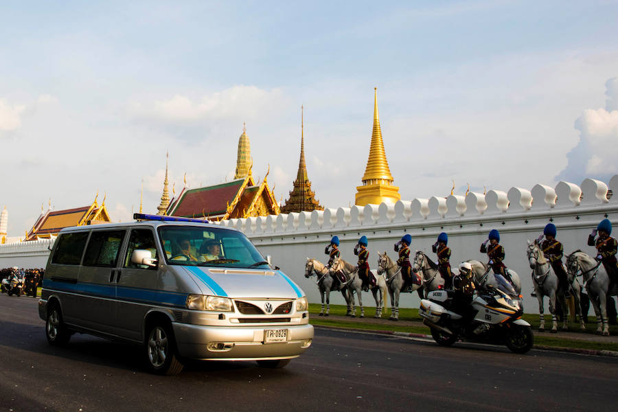 La muerte del rey de Tailandia