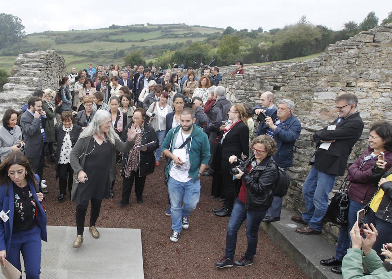 Mary Beard visita la Villa Romana de Veranes