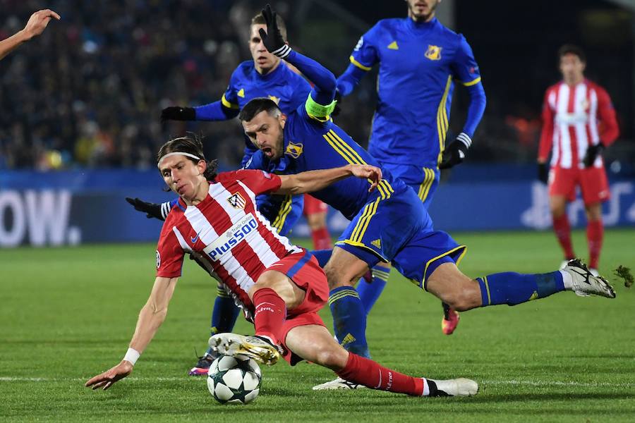 Las mejores imágenes del Rostov-Atlético de Madrid