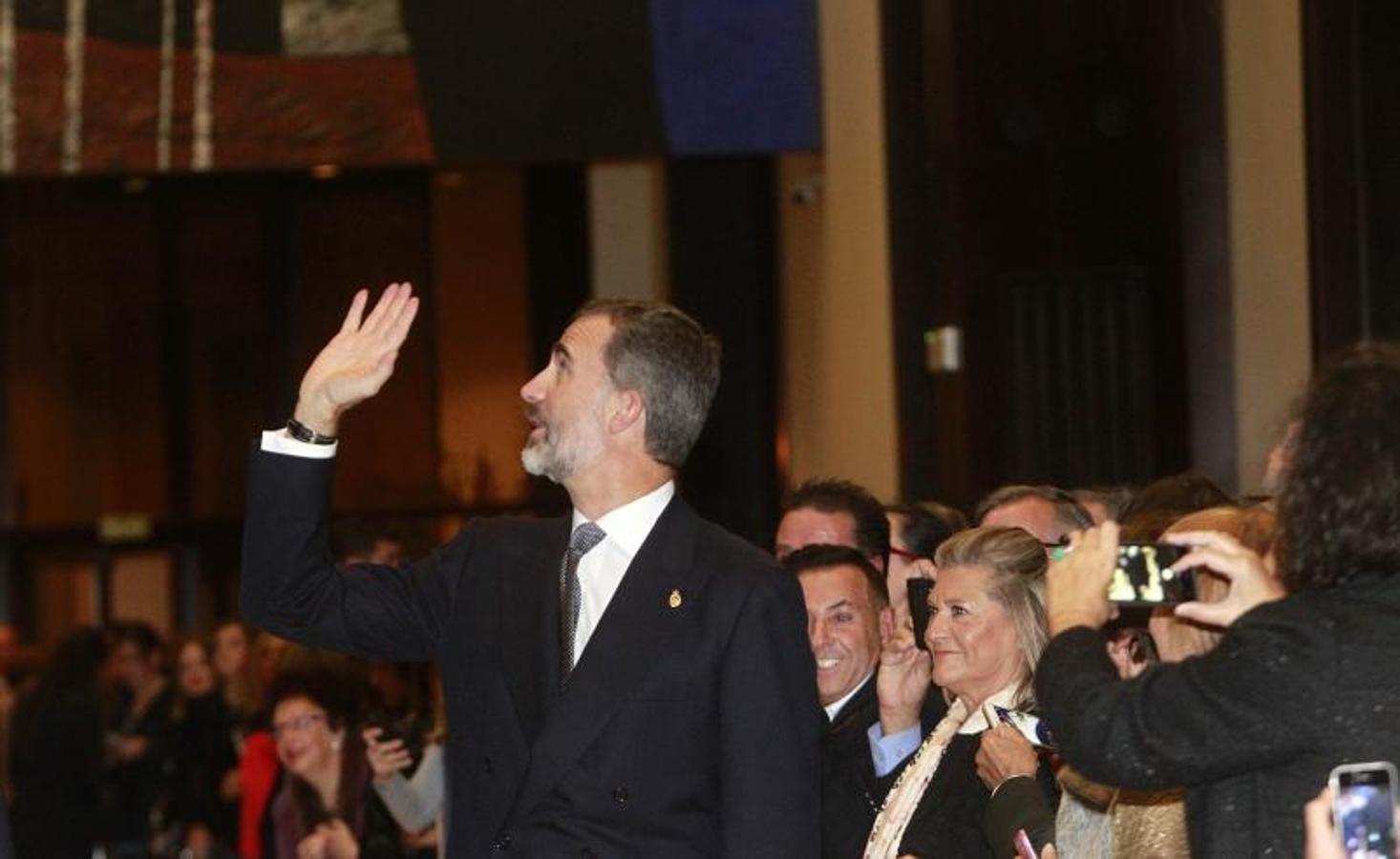 Los Reyes, en Oviedo para los Premios Princesa de Asturias