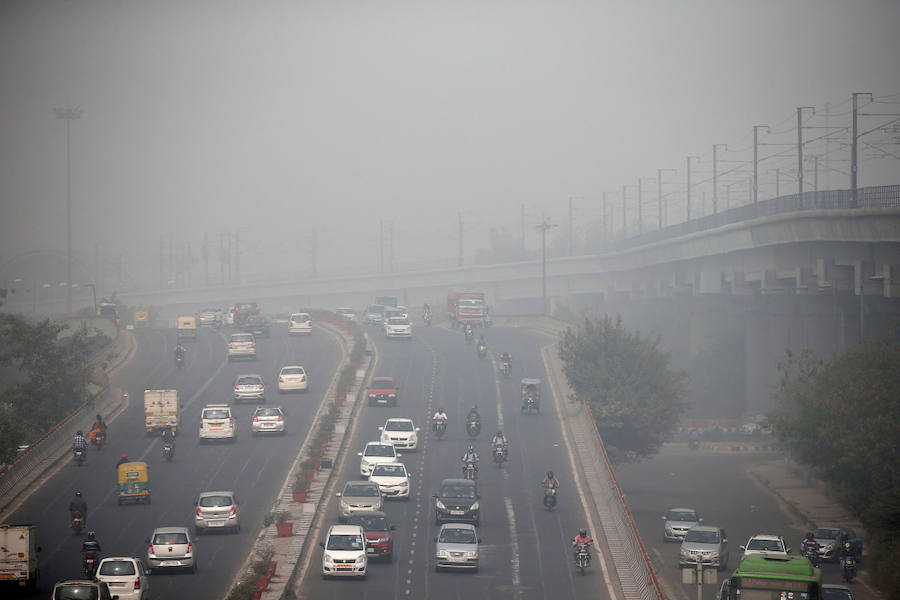 Contaminación en Nueva Delhi