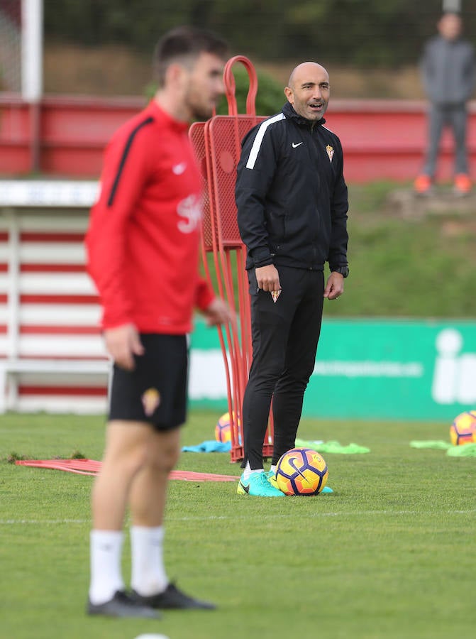 Entrenamiento del Sporting (19-11-16)