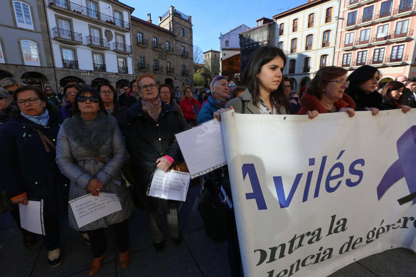 Concentración contra la violencia de género