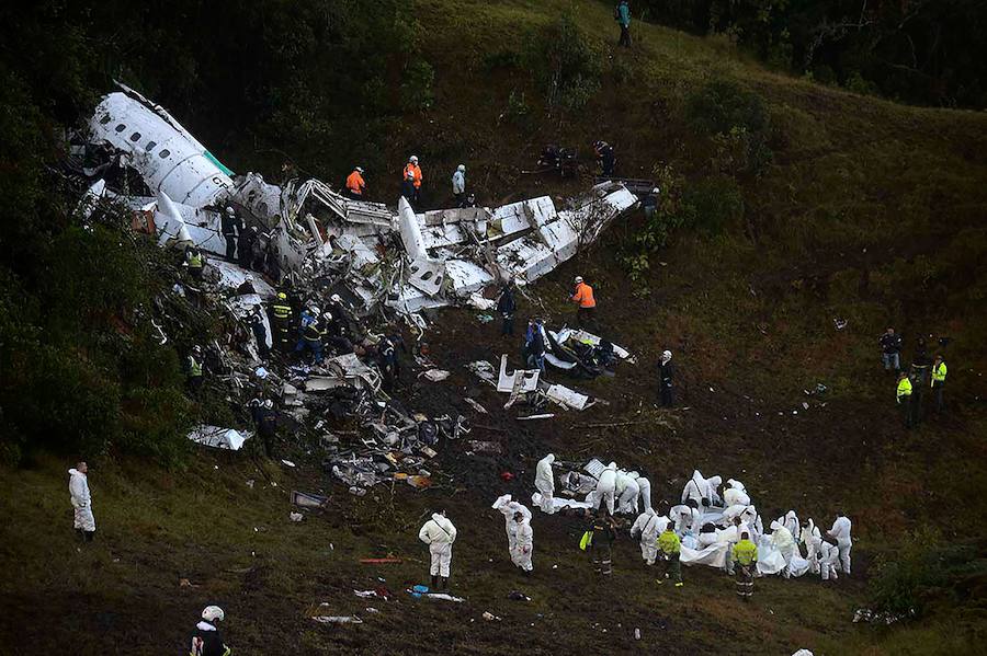 Las imágenes del accidente