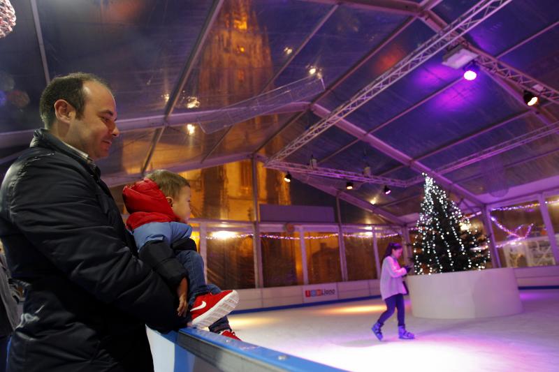 Una Navidad sobre patines