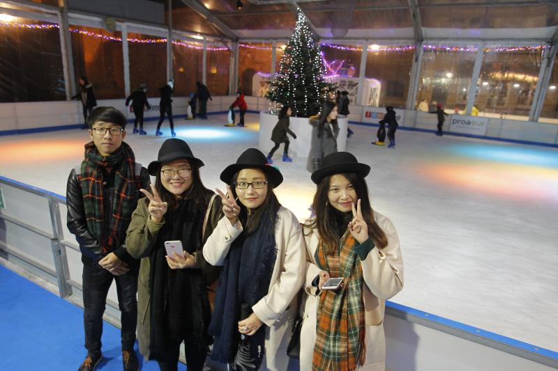 Una Navidad sobre patines