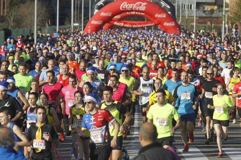 2.800 corredores en el Cross de Nochebuena de Gijón