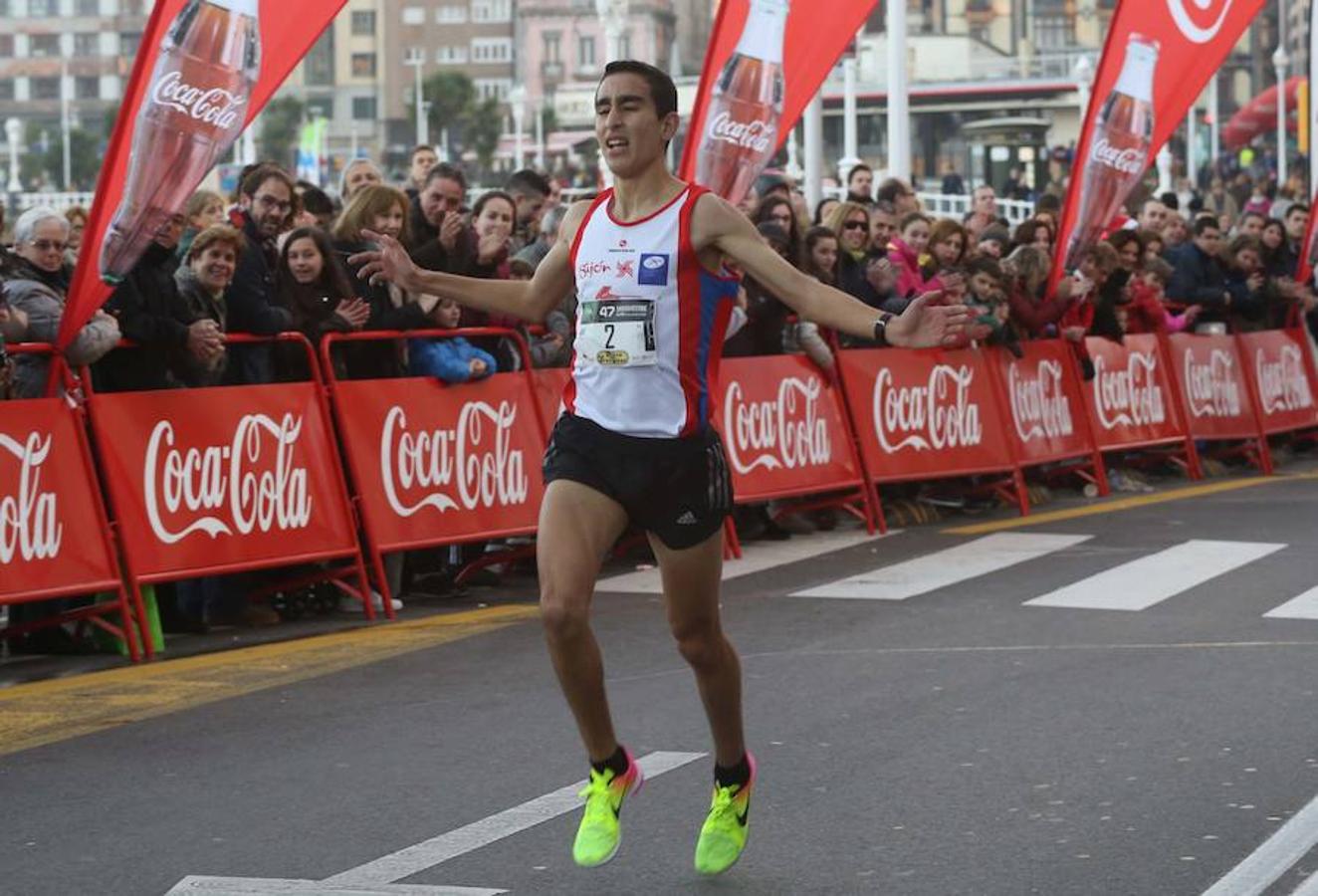 San Silvestre Gijón 2016, categoría absoluta