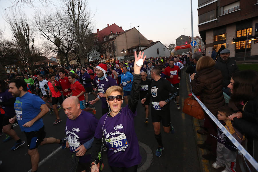 Avilés se echa a las calles para correr la San Silvestre (I)