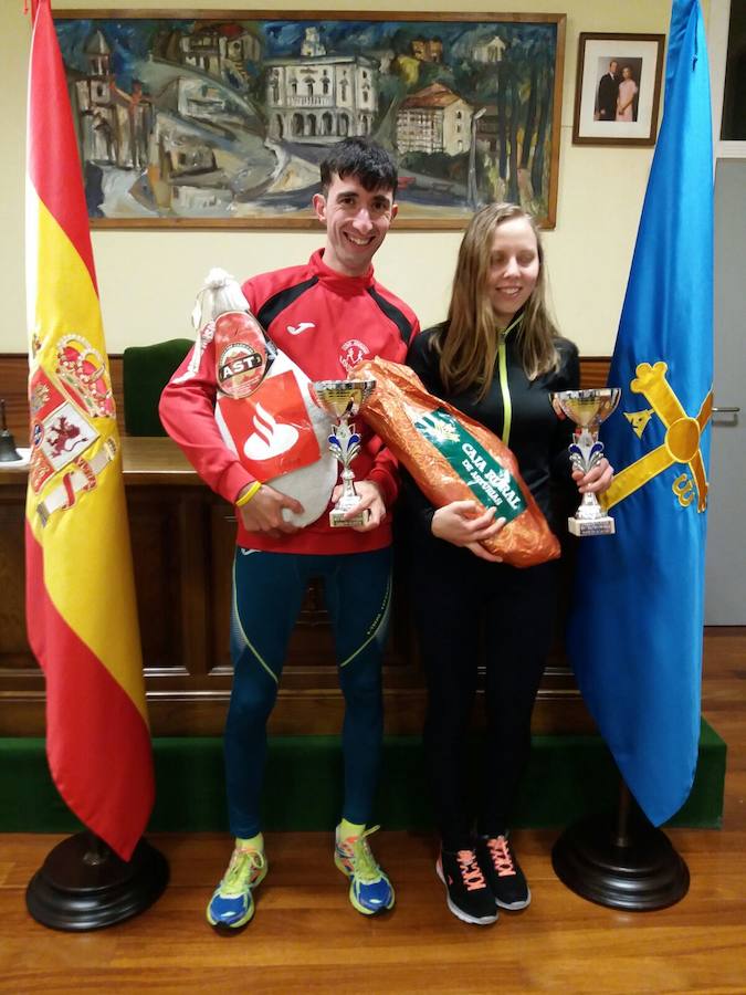 Allande. Gnadores de la San Silvestre de Allande.