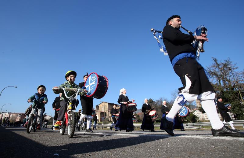 Santullano estrena bulevar