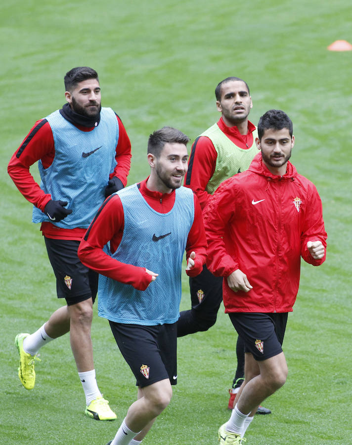 Entrenamiento del Sporting (12-01-17)