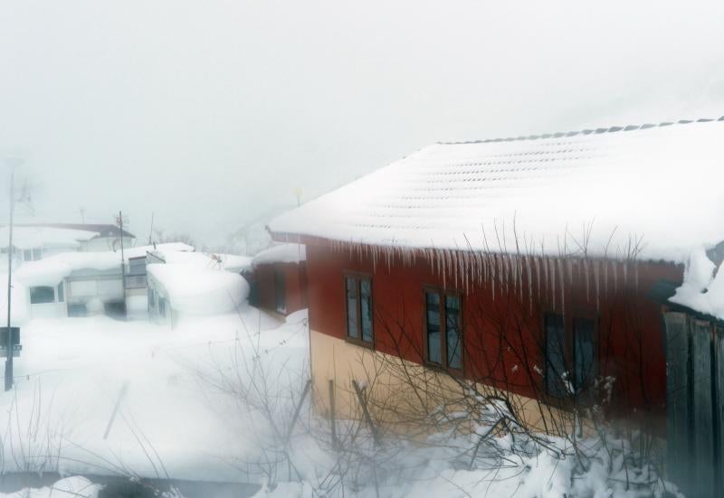 Las imágenes de la nieve en Asturias, a la espera del frío siberiano