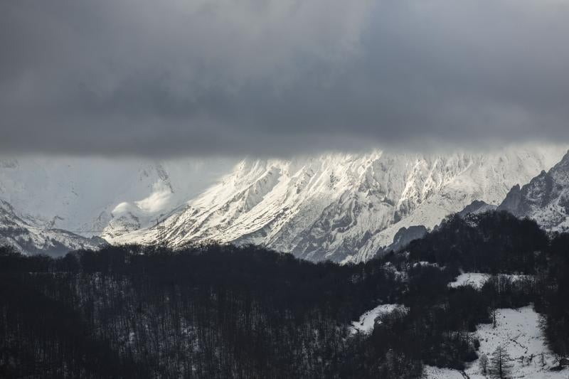 Las increíbles imágenes que deja la ola de frío en Asturias