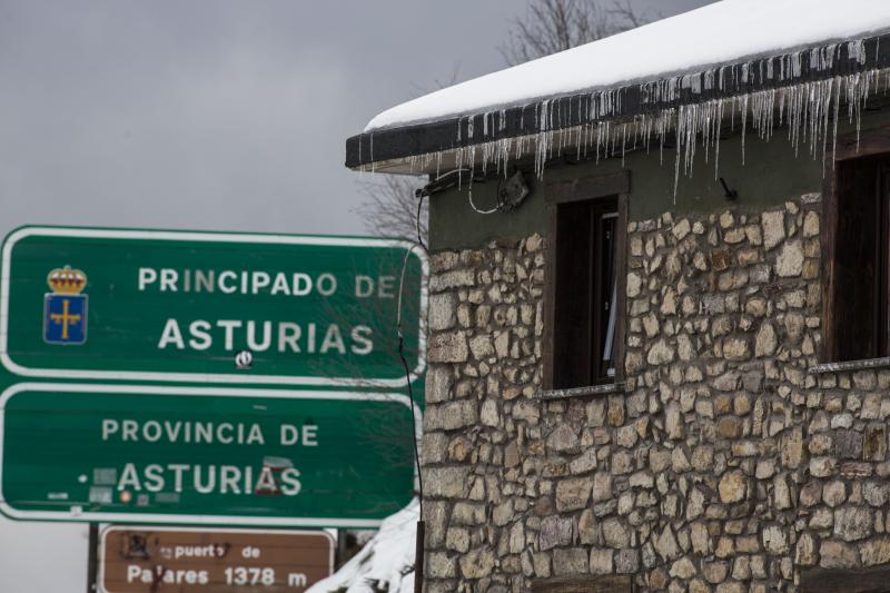 Las increíbles imágenes que deja la ola de frío en Asturias