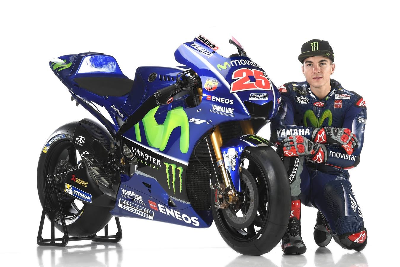 La nueva Yamaha de Rossi y Viñales