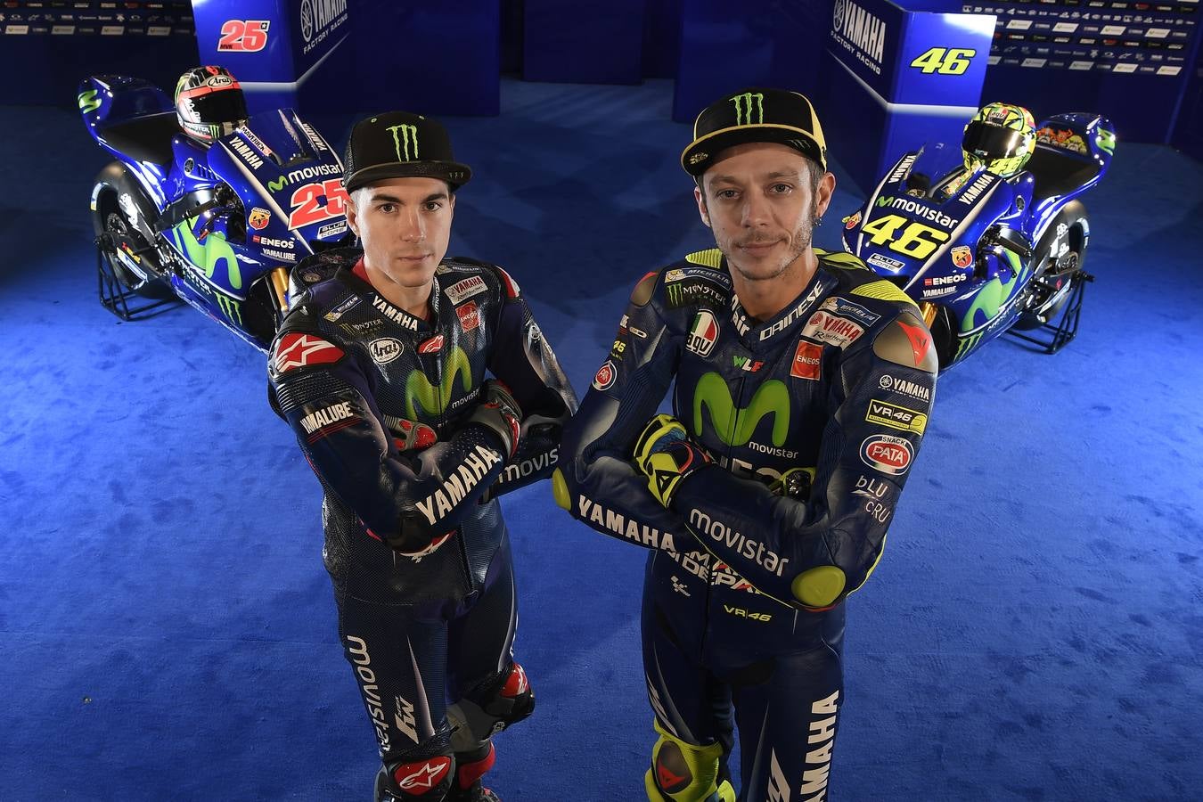 La nueva Yamaha de Rossi y Viñales