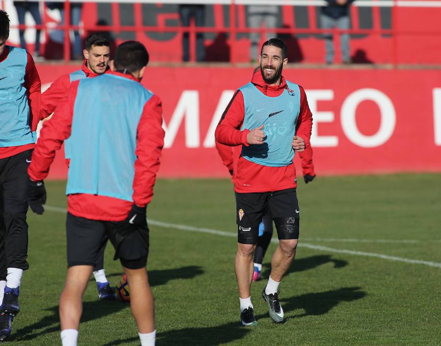 Entrenamiento del Sporting