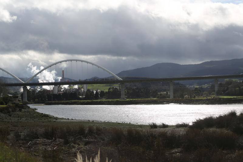 Las imágenes que deja el temporal en Asturias