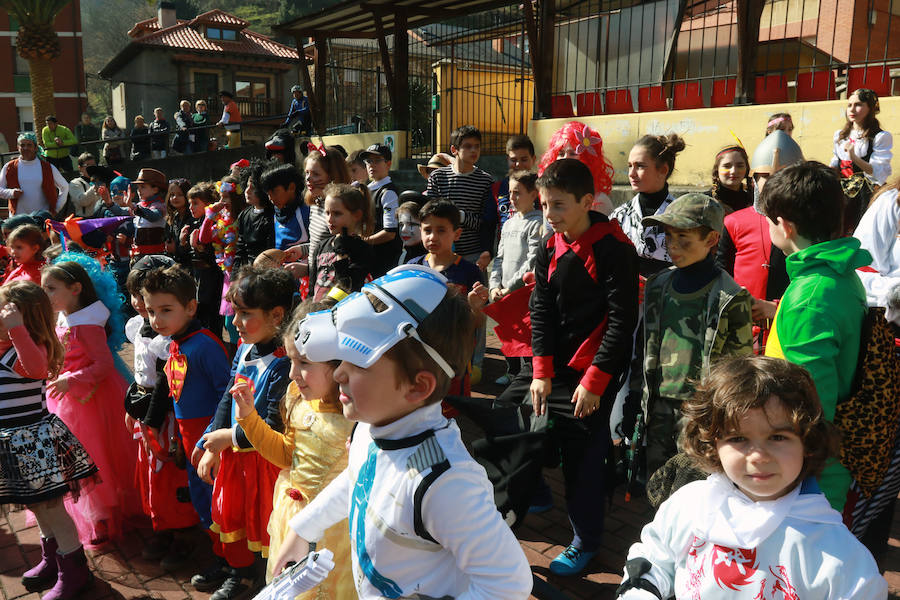Carnaval infantil en La Foz de Morcín