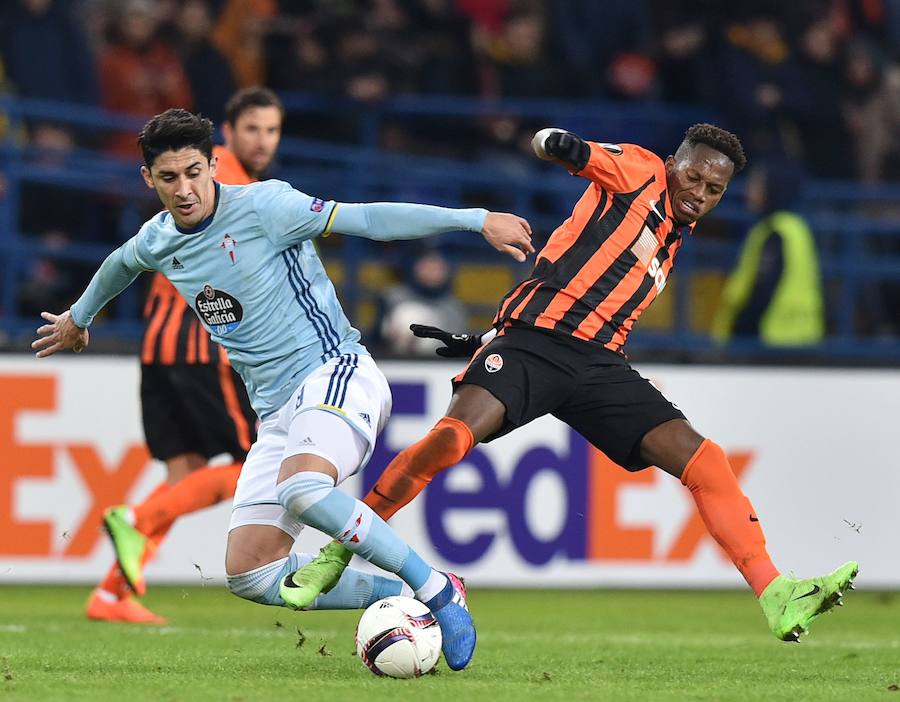 El Shakhtar-Celta, en imágenes