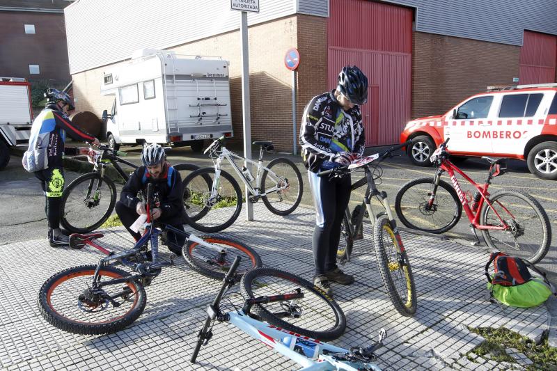 Marcha ciclista por los dos bomberos fallecidos en Fano