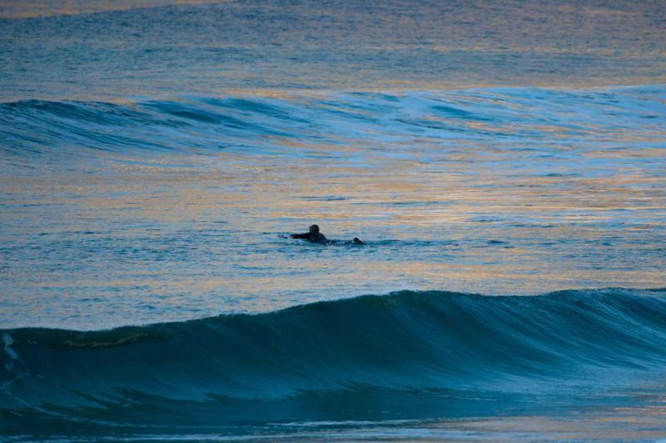 Surf a 5 grados bajo cero