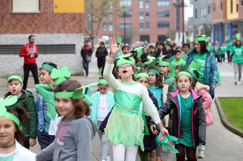 El colegio de Colloto celebra San Patricio