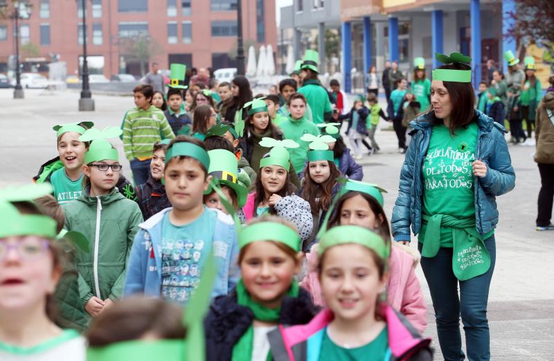 El colegio de Colloto celebra San Patricio