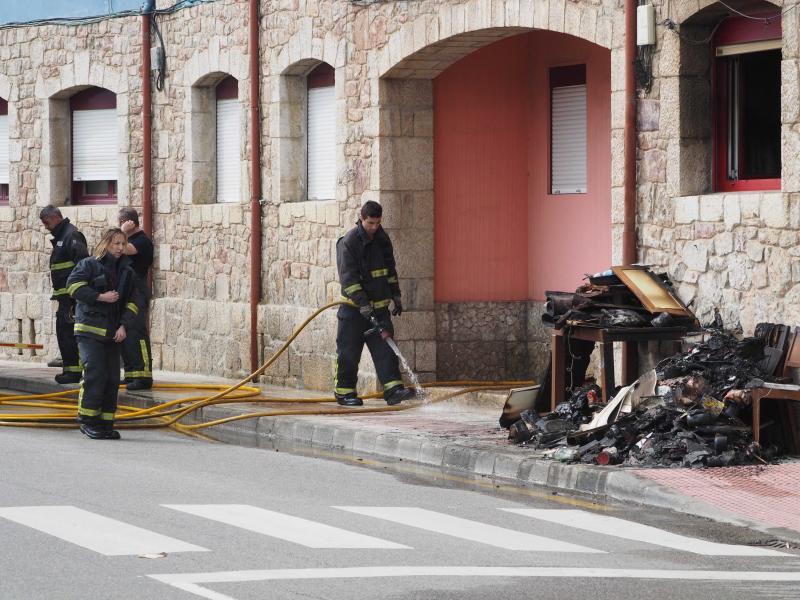 Incendio en un piso de Ribadesella