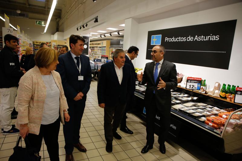 Carrefour inaugura su hipermercado de Mieres