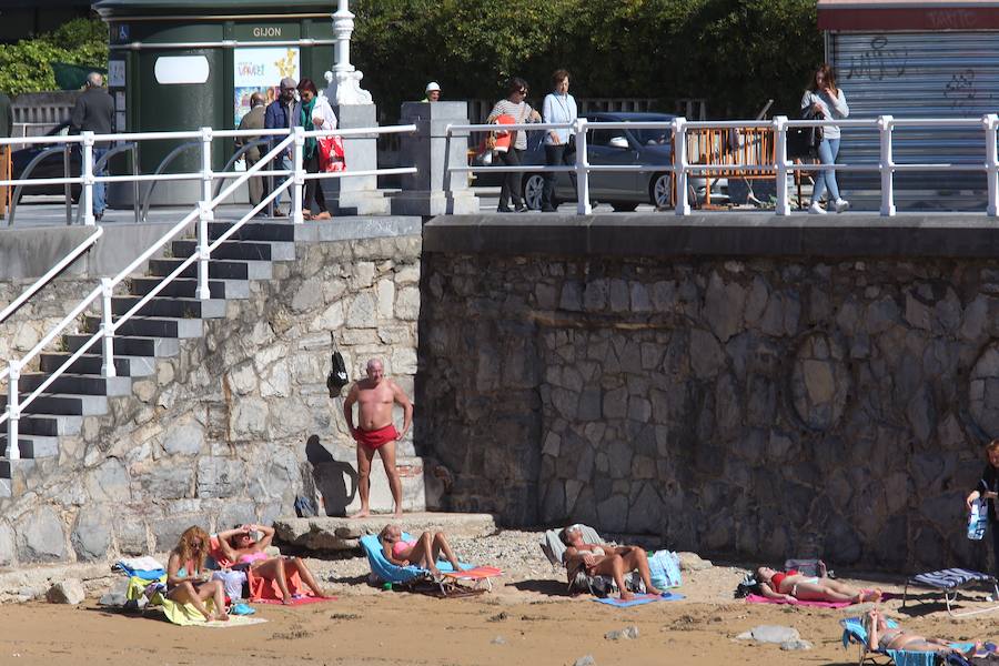 Sol, buen tiempo, paseos y primeras jornadas playeras