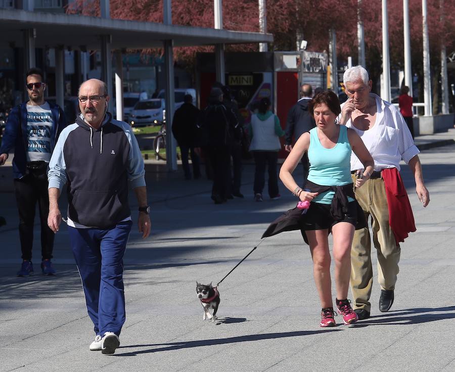 Sol, buen tiempo, paseos y primeras jornadas playeras