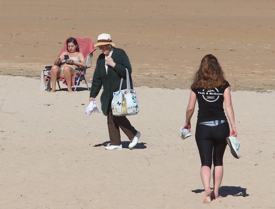 Sol, buen tiempo, paseos y primeras jornadas playeras