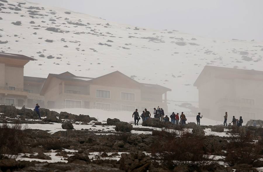 Una estación de esquí en mitad de la guerra en Irak