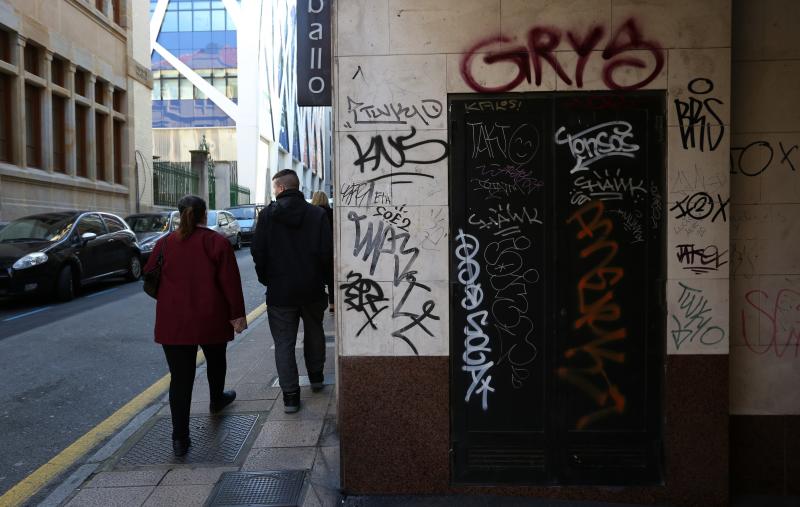 Pintadas en Begoña