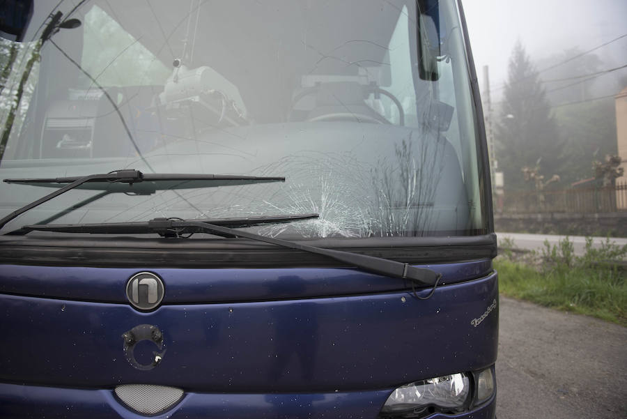 Dos niñas atropelladas en Trubia