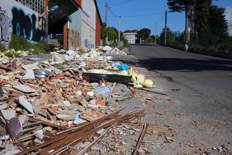 Denuncian el abandono de fincas en Gijón