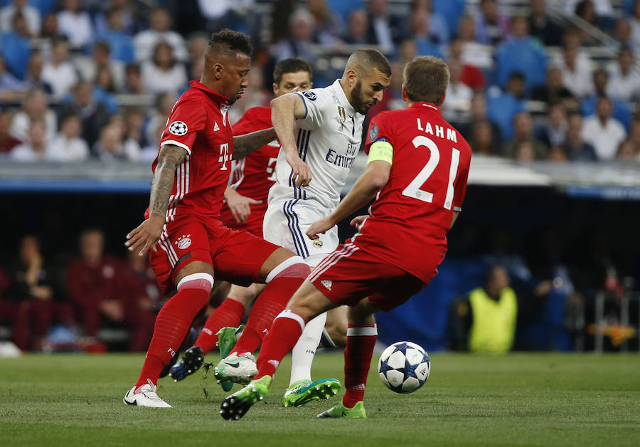 El Real Madrid-Bayern, en imágenes