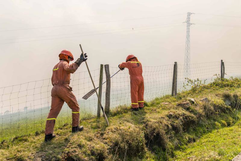 El concejo de Llanes, el más afectado por los fuegos