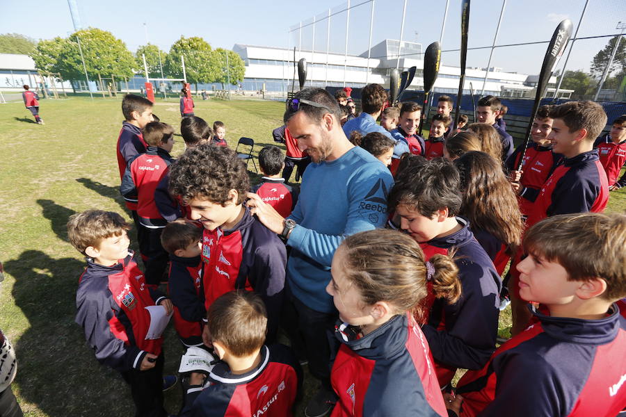 Homenaje sorpresa a Saúl Craviotto