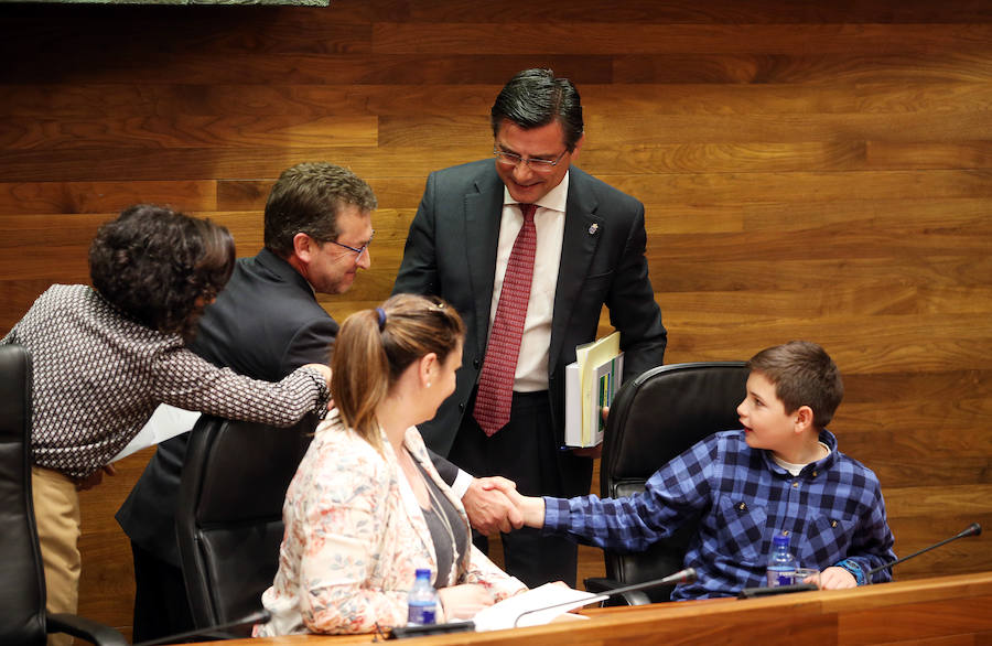 Los escolares, protagonistas de la &#039;Selmana de les Lletres Asturianes&#039;