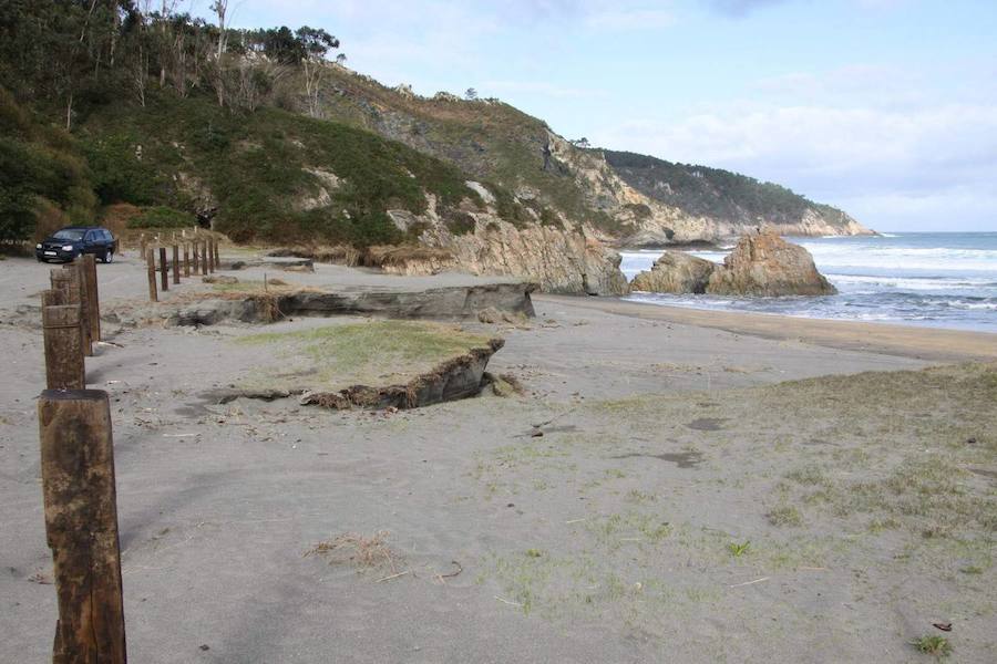 Playa de Otur (Valdés). 