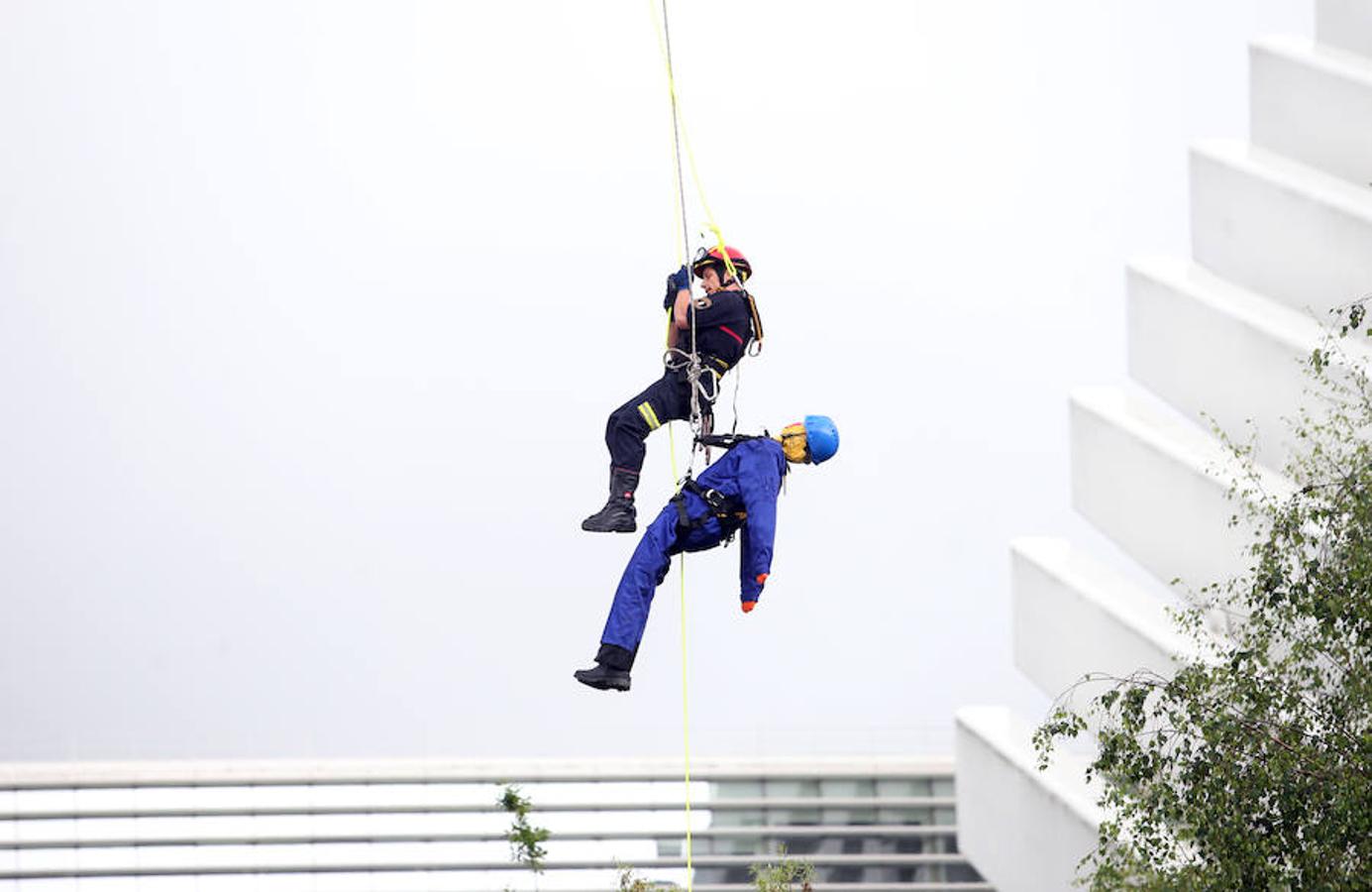 Bomberos de todo el mundo se reúnen en Oviedo