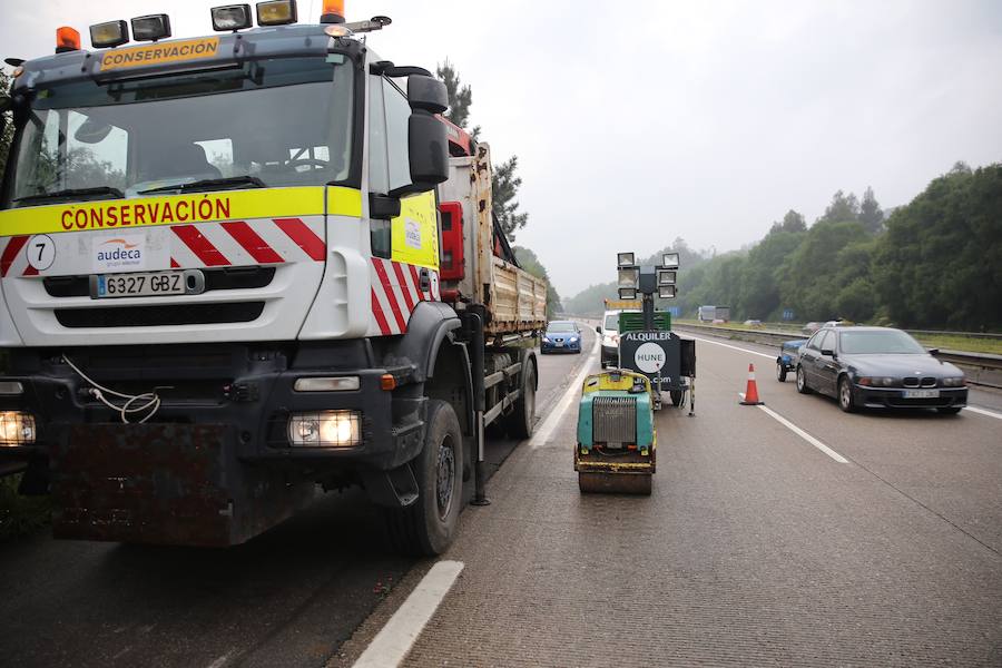 Segundo día de obras en la &#039;Y&#039;